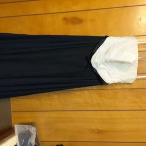 Formal color block dress